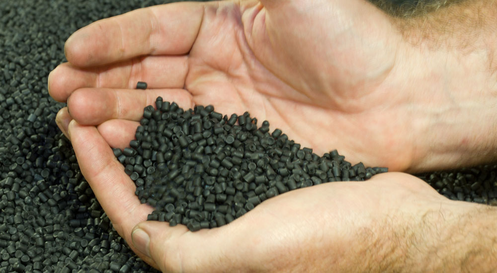 Recycled Black Pellets